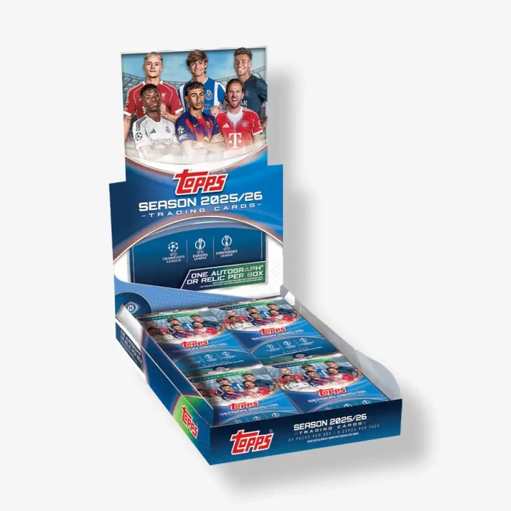 2025-26 Topps UEFA Club Competitions - Hobby Box
